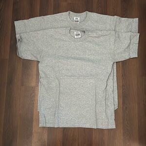 Gray shirts